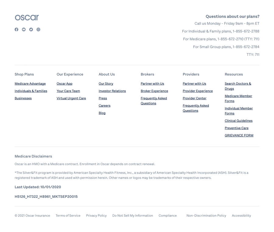 Oscar
				footer ui component