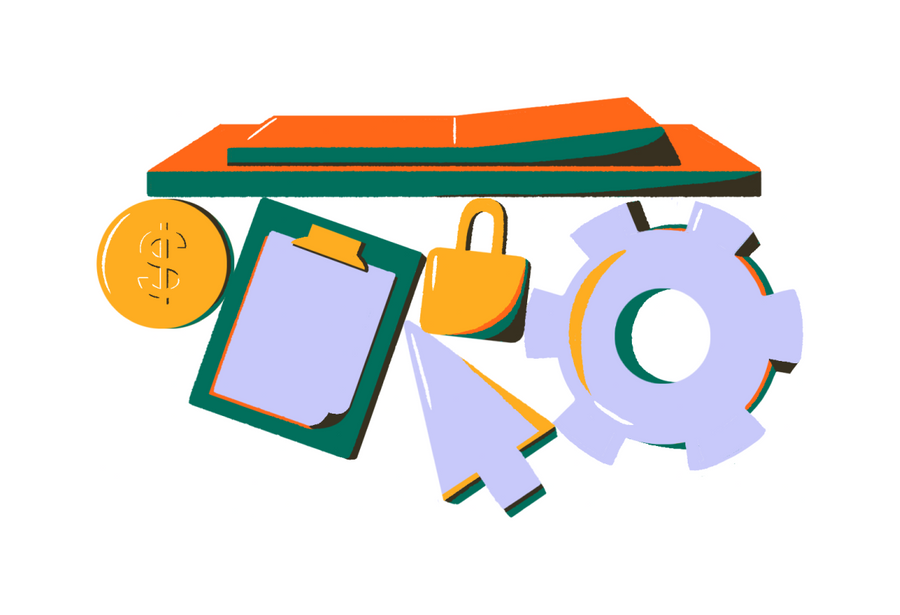 Substack
				illustration ui component