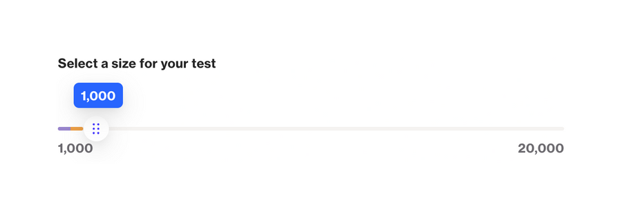 Ortto
				slider ui component