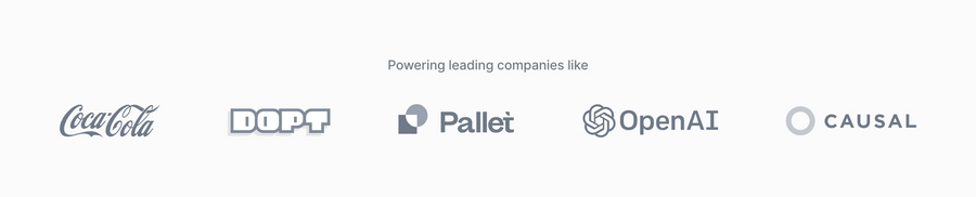 Attio
				social proof ui component