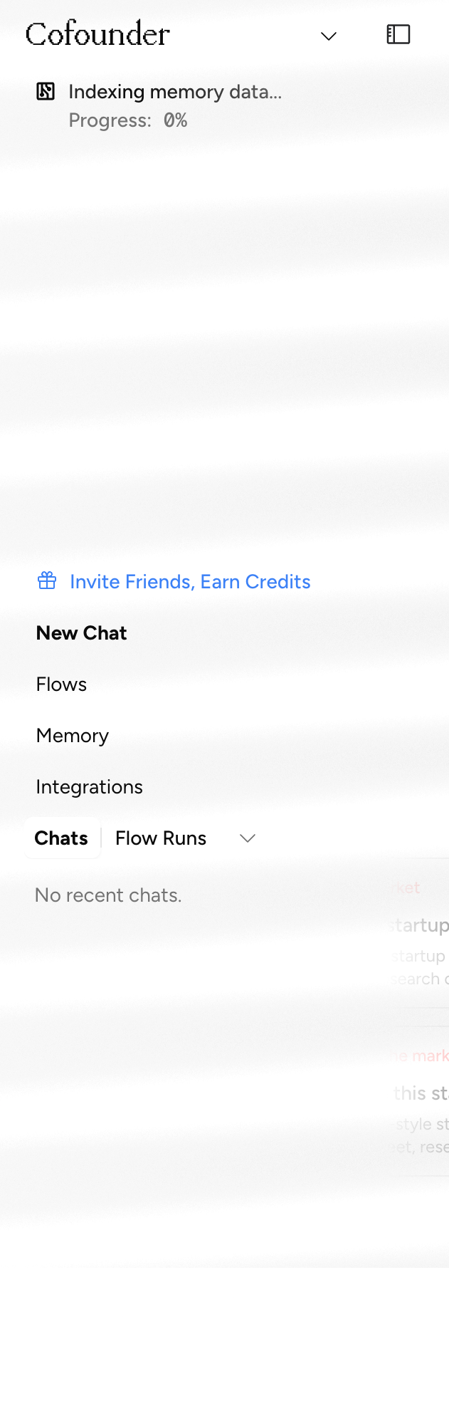 Cofounder
			navigation menu progress indicator progress bar chat ui component