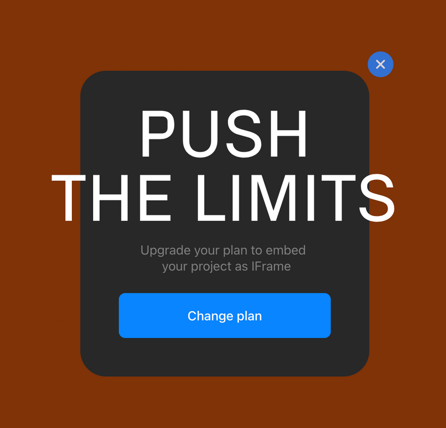 Readymag
				upgrade your plan ui component