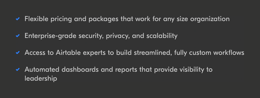 Airtable
				benefit list ui component