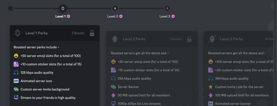 Discord
				timeline & history ui component