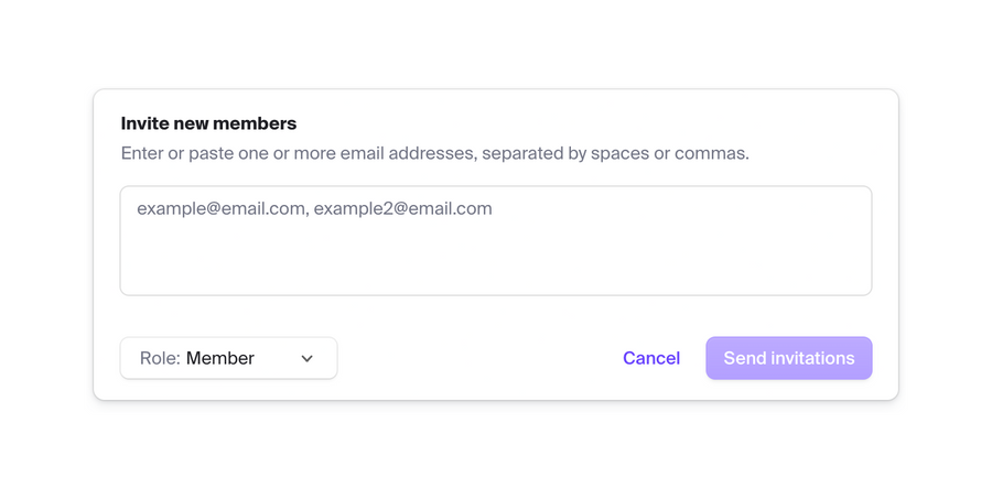 Clerk
				input tag ui component