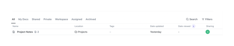 ClickUp
				table ui component