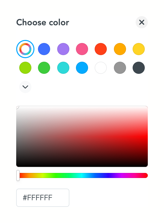 MindMeister
				color picker ui component