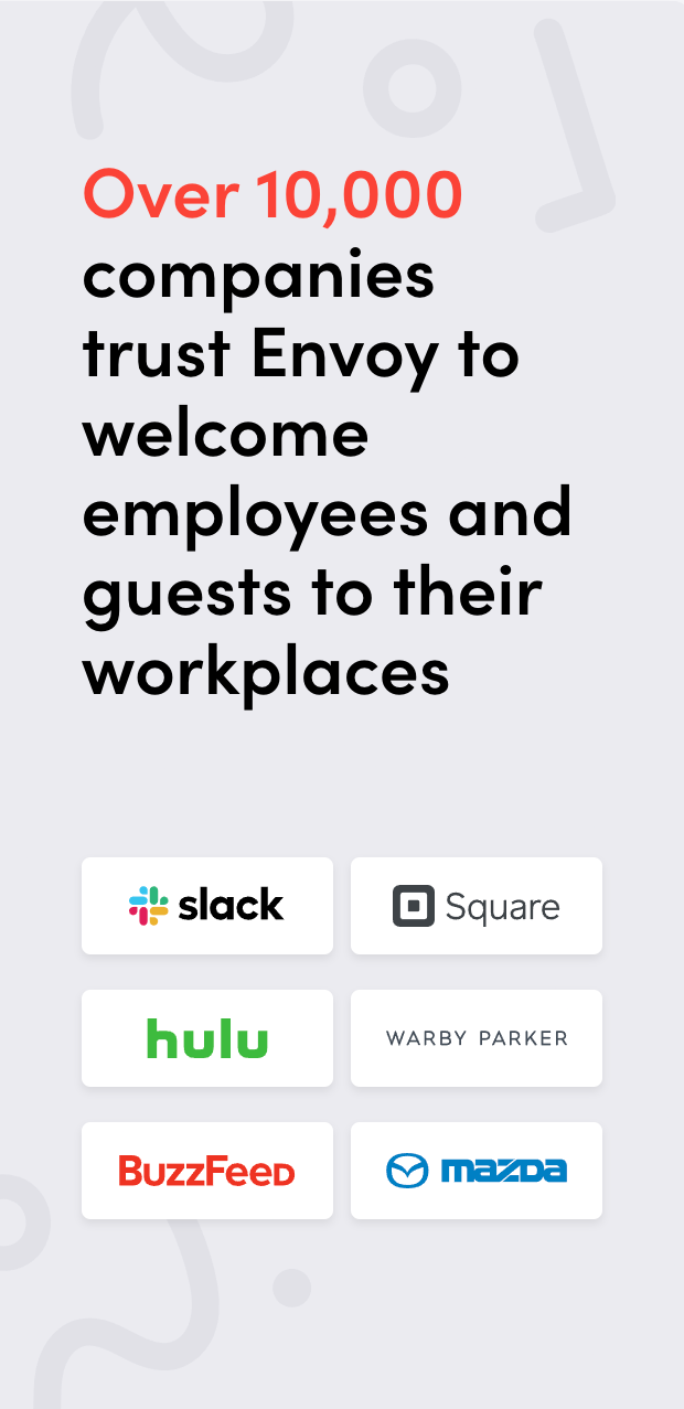 Envoy
				social proof ui component