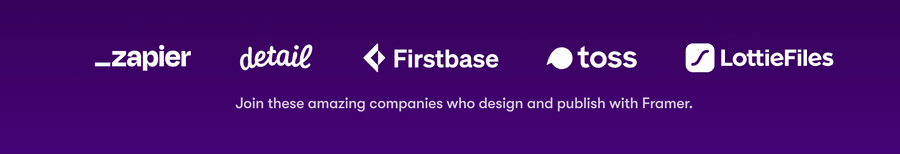 Framer
				social proof ui component