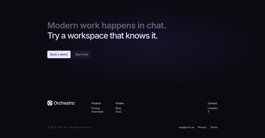 Orchestra
			collaboration ui component
