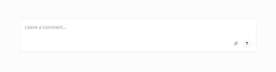 Linear
			rounded corners file upload communication ui component