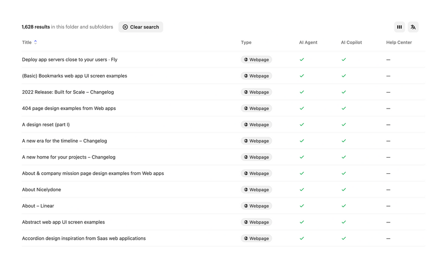 Intercom
				table ui component