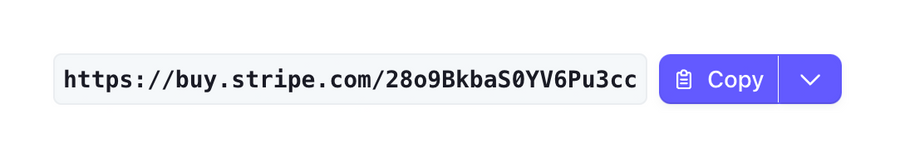 Stripe
				click to copy ui component