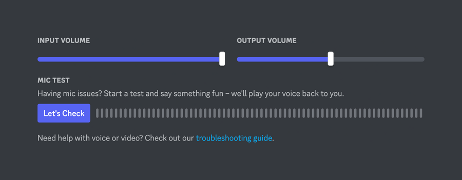 Discord
				slider ui component