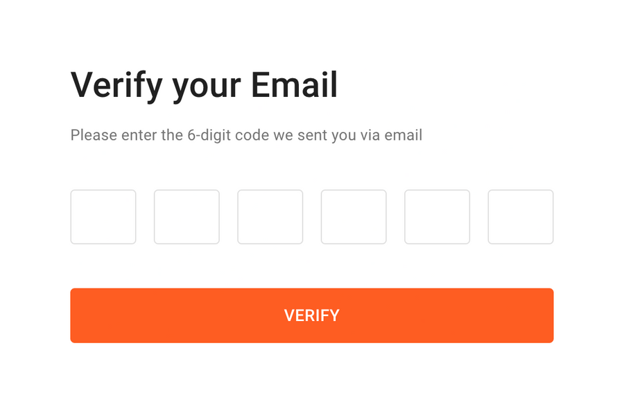 Fingerprint
				input code ui component