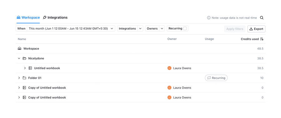 Clay
				table ui component