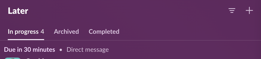 Slack
				tabs ui component