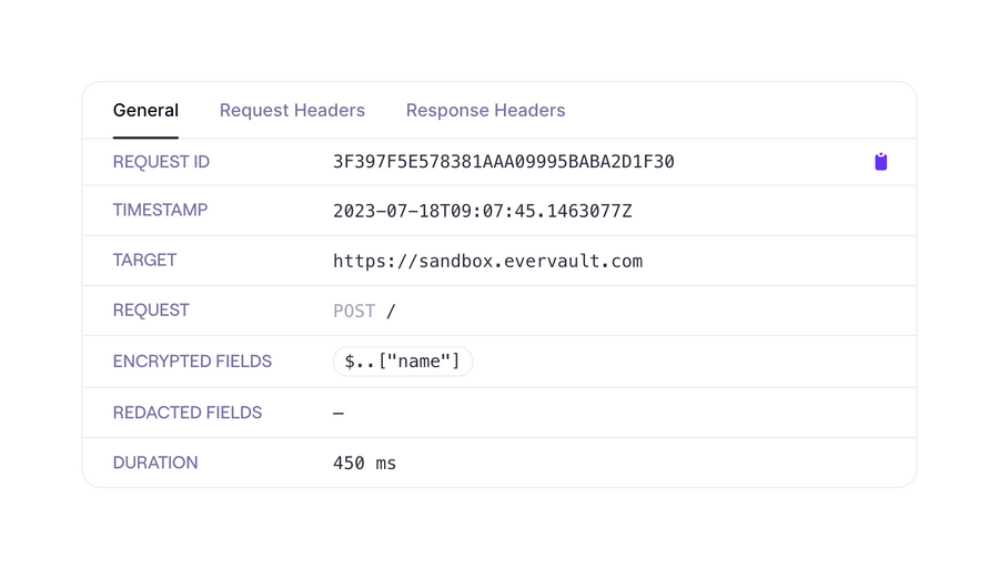Evervault
				table ui component