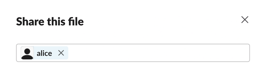 Slack
				input tag ui component
