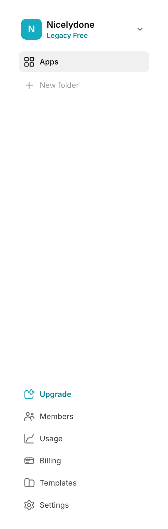Glide
				vertical navigation ui component
