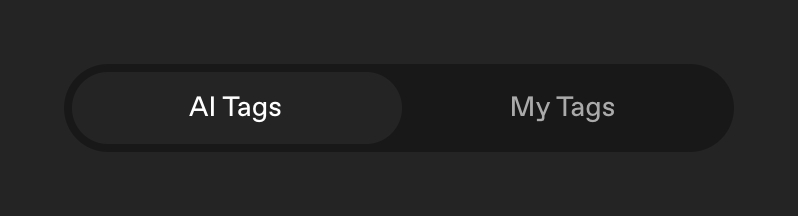 Cosmos
				segmented control ui component