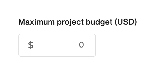 Upwork
				input amount ui component
