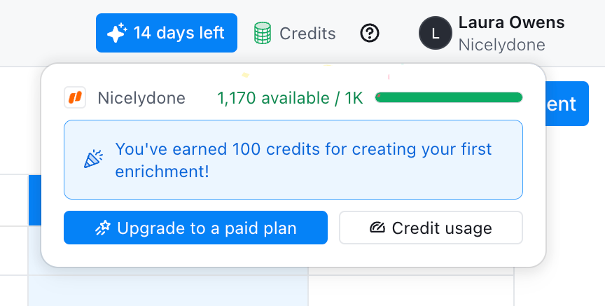 Clay
				upgrade your plan ui component