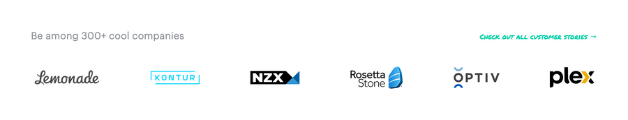 Fibery
				social proof ui component