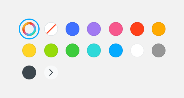 MindMeister
				color picker ui component