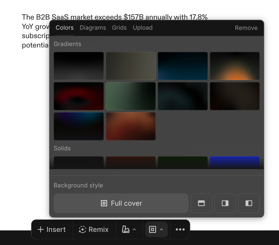 Chronicle
				theme settings ui component