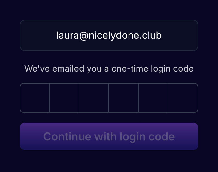 Reflect
				input code ui component