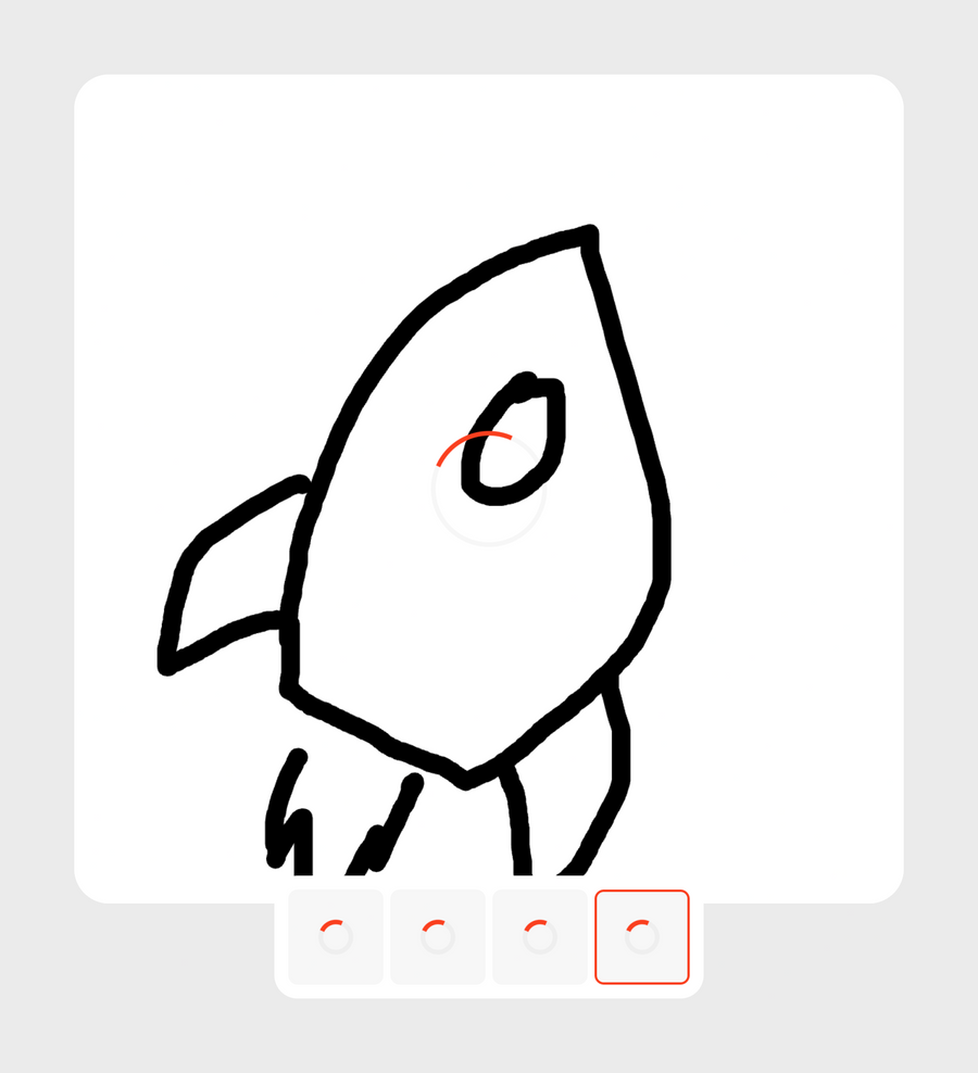 Exactly
			progress indicator ui component