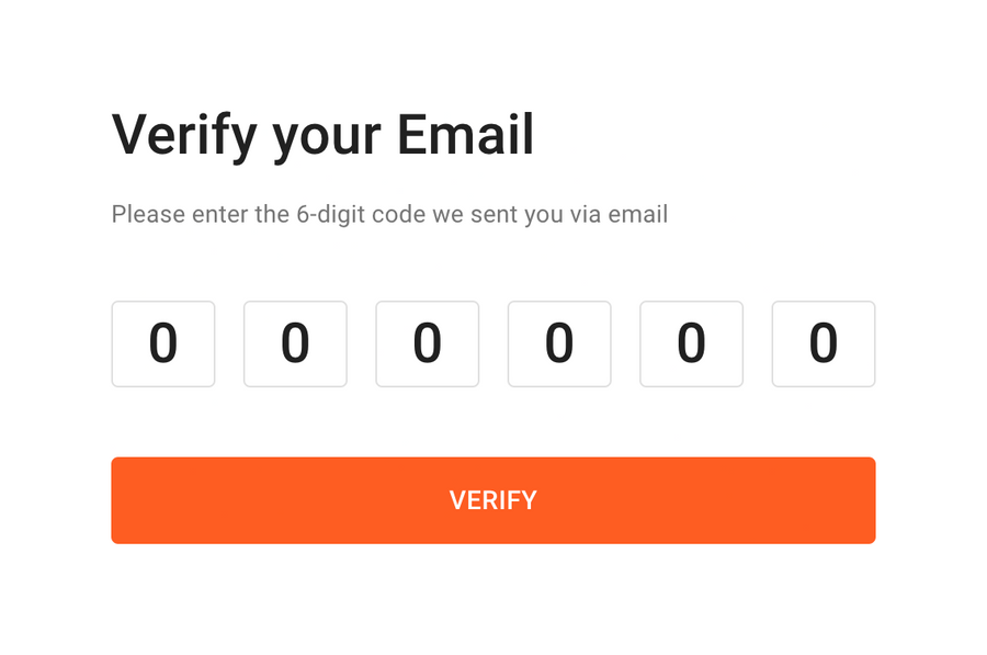 Fingerprint
				input code ui component