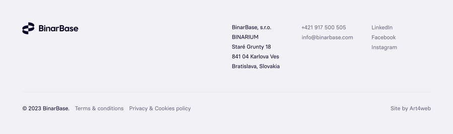 BinarBase
				footer ui component