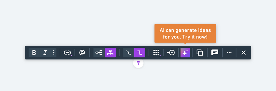 Whimsical
				artificial intelligence ui component