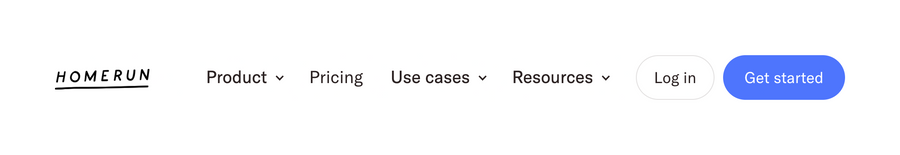 Homerun
				header ui component