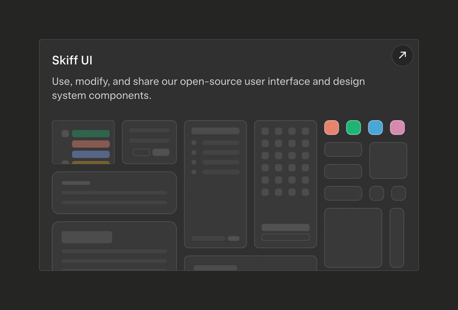 Skiff
				illustration ui component