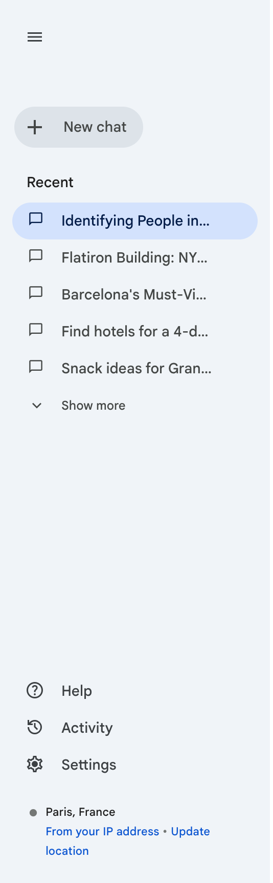 Gemini
				vertical navigation ui component