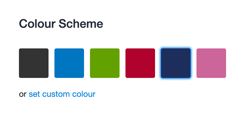 Capsule
				color picker ui component