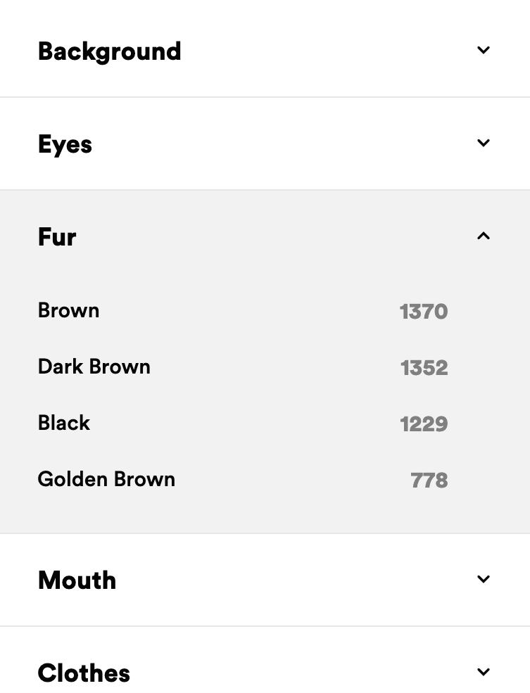 Rarible
				accordion ui component