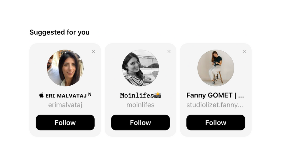 Threads
				card ui component