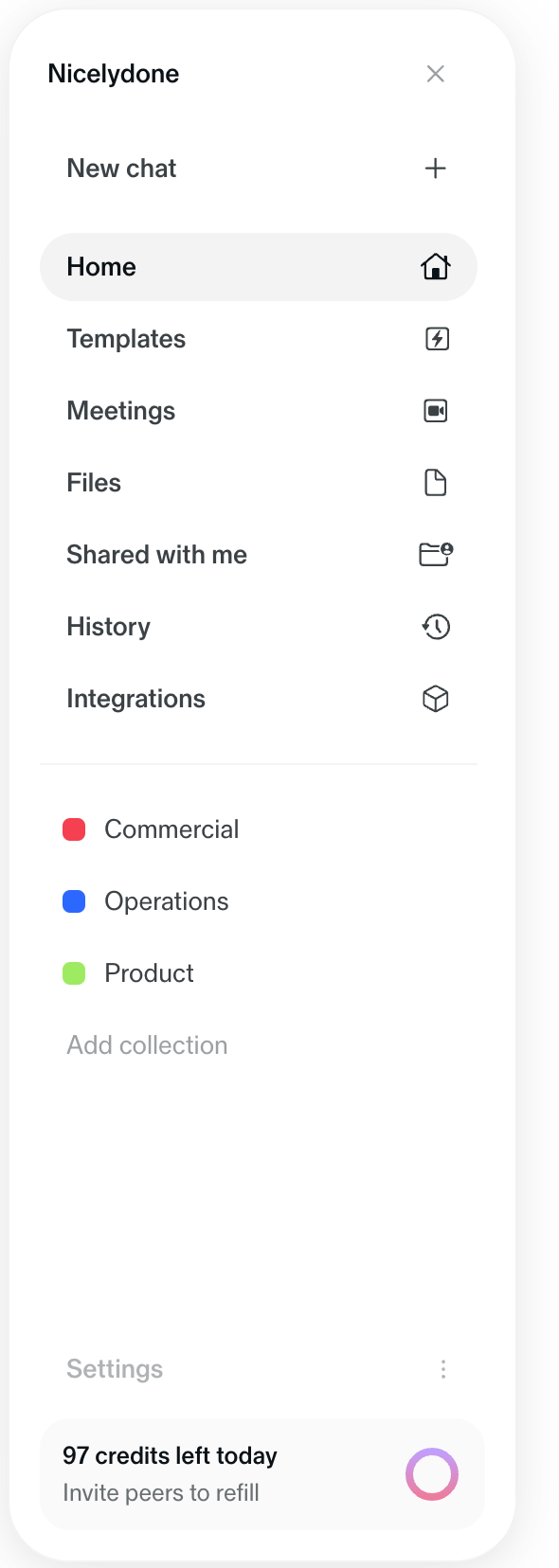 Sana
				vertical navigation ui component