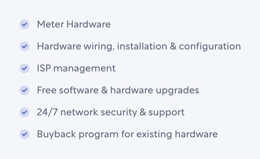 Meter
				benefit list ui component