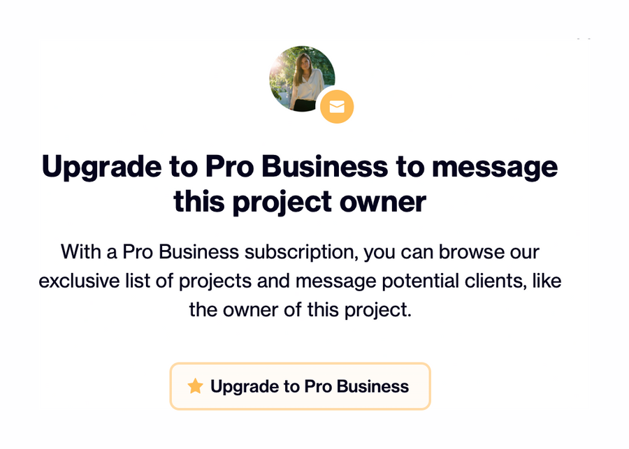 Dribbble
				upgrade your plan ui component