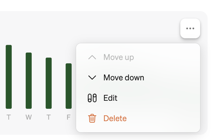 Steep
				dropdown menu ui component