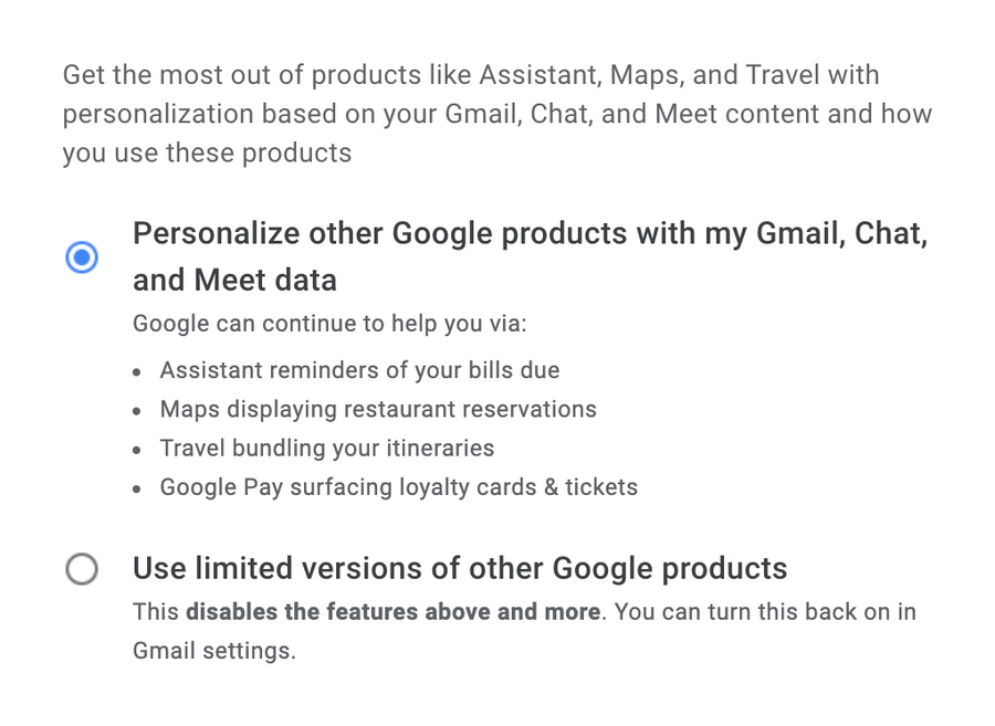Google Mail
				checkbox & radio ui component