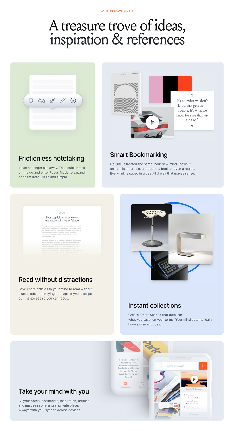 Mymind
				bento box ui component