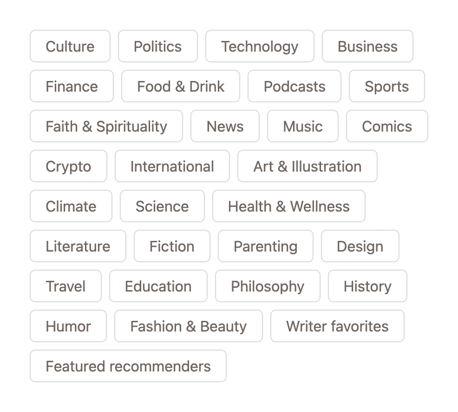 Substack
				badge ui component