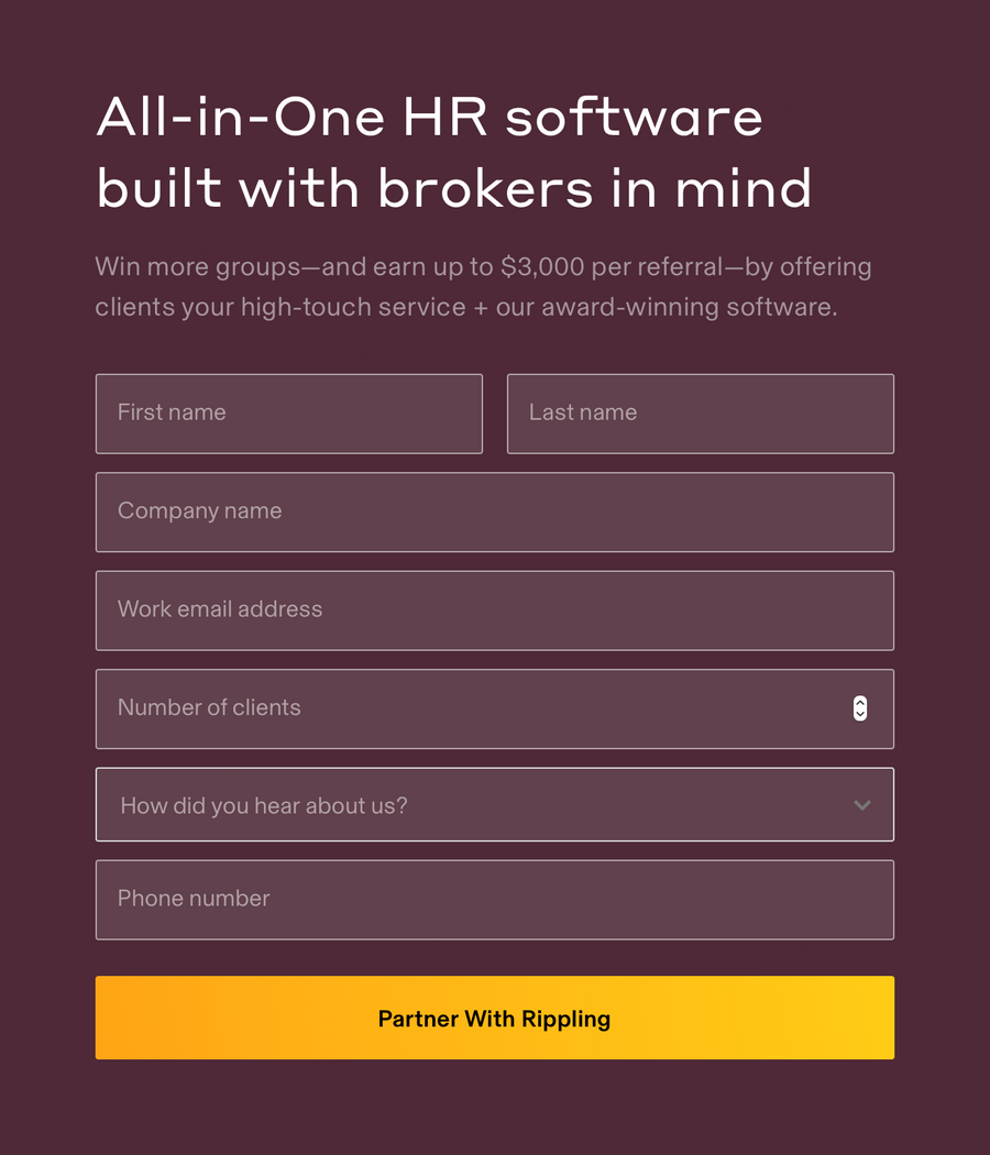 Rippling
				form element ui component