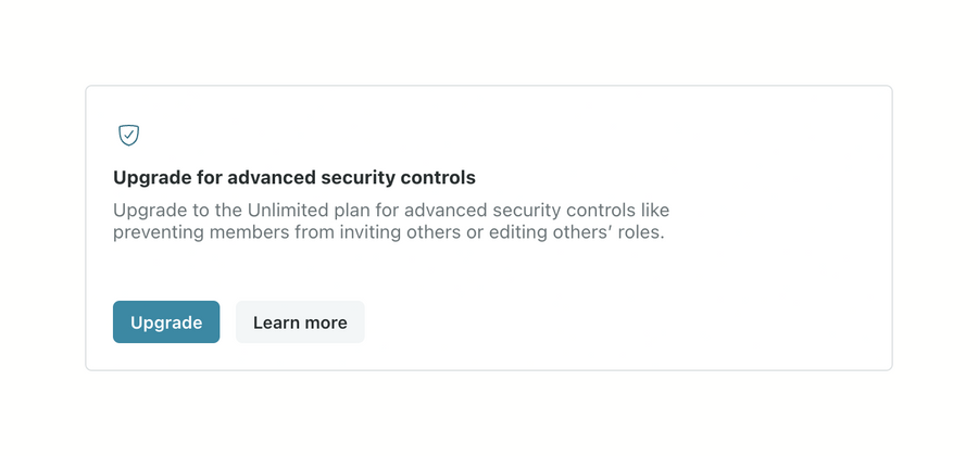 Twist
				upgrade your plan ui component